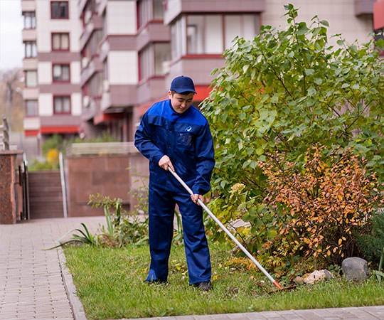 Уборка территории в Биробиджане и  Еврейской автономной области